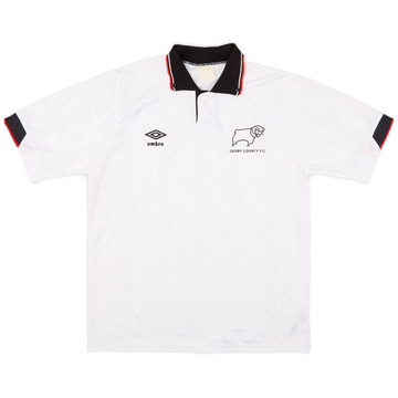 1989-91 Derby County Home Shirt - 8/10 - (L)
