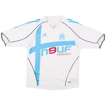 2005-06 Olympique Marseille Home Shirt - 6/10 - (XL.Boys)