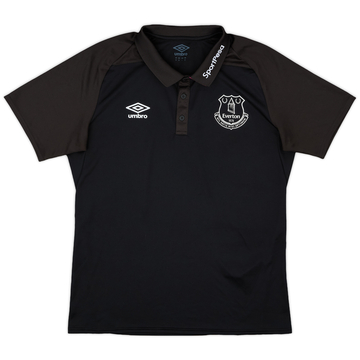 2017-18 Everton Umbro Polo Shirt - 9/10 - (M)
