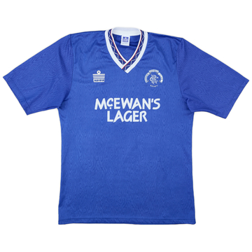 1990-92 Rangers Home Shirt - 8/10 - (M)