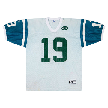 1998-99 New York Jets K. Johnson #19 Starter Jersey (Away) XL