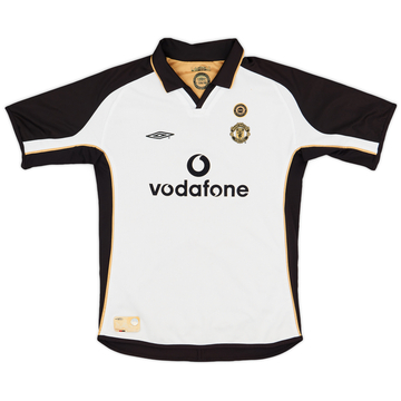 2001-02 Manchester United Centenary Away/Third Shirt - 6/10 - (XL.Boys)