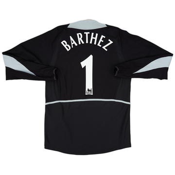 2002-04 Manchester United GK Shirt Barthez #1 - 9/10 - (XL)