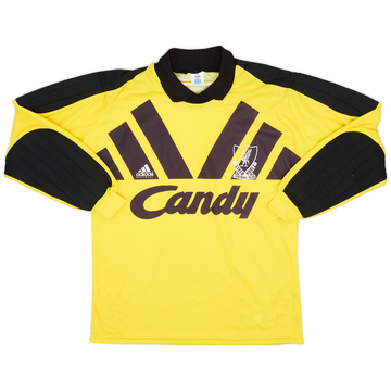 1991-92 Liverpool GK Shirt - 8/10 - (M)
