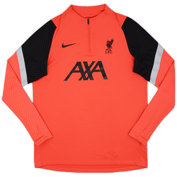 2020-21 Liverpool Nike 1/4 Zip Training Top - 9/10 - (L)