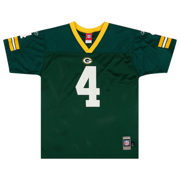 2005-06 Green Bay Packers Favre #4 Reebok Replica Jersey (Home) Y