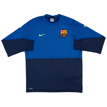 2009-10 Barcelona Nike Sweat Top - 7/10 - (M)