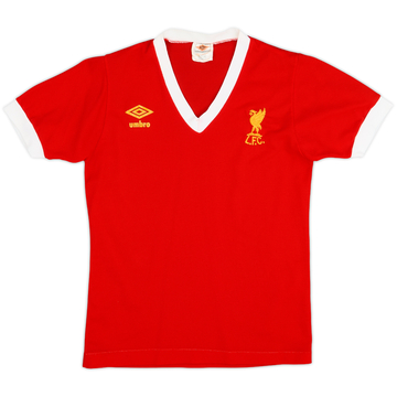 1976-79 Liverpool Home Shirt - 7/10 - (S)