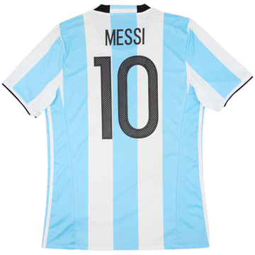 2016-17 Argentina Home Shirt Messi #10 - 7/10 - (M)