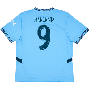2024-25 Manchester City Home Shirt Haaland #9 (XL)