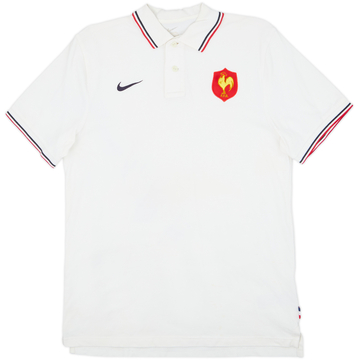 2011 France Rugby Nike Polo Shirt - 8/10 - (L)