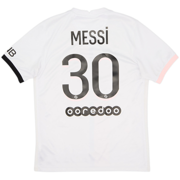 2021-22 Paris Saint-Germain Away Shirt Messi #30 - 5/10 - (M)