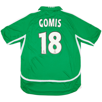 2006-07 Saint Etienne Home Shirt Gomis #18 - 6/10 - (M)
