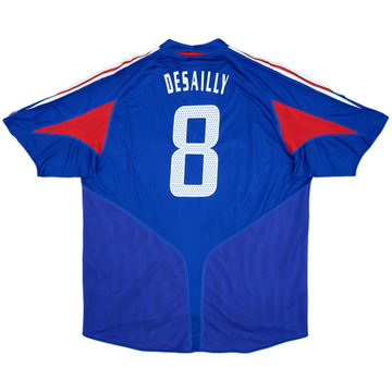2004-06 France Home Shirt Desailly #8 - 9/10 - (XL)