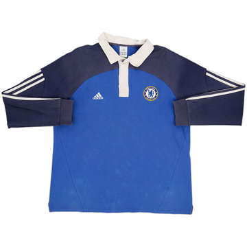 2007-08 Chelsea adidas Polo L/S Shirt - 4/10 - (L)