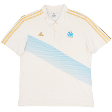 2011-12 Olympique Marseille adidas Polo Shirt - 5/10 - (M)