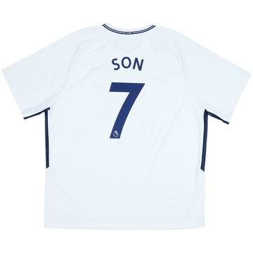 2017-18 Tottenham Home Shirt Son #7 - 8/10 - (3XL)
