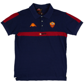 2001-02 Roma Kappa Polo Shirt - 8/10 - (XL)