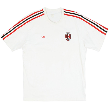 2006-07 AC Milan adidas Originals Cotton Tee - 8/10 - (L)
