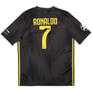 2018-19 Juventus Third Shirt Ronaldo #7 - 5/10 - (XL.Boys)