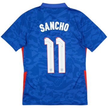 2020-21 England Away Shirt Sancho #11 - 9/10 - (S)