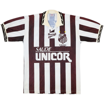 1996 Santos Away Shirt #10 - 7/10 - (L)