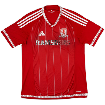 2015-16 Middlesbrough Home Shirt - 3/10 - (M)
