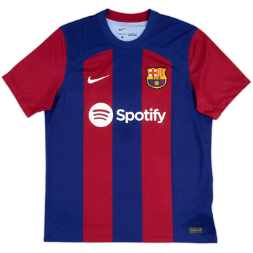 2023-24 Barcelona Home Shirt - 10/10 - (L)