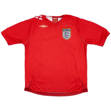 2006-08 England Away Shirt - 5/10 - (L)