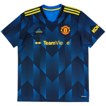 2021-22 Manchester United Third Shirt - 4/10 - (L)