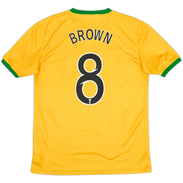 2013-14 Celtic Away Shirt Brown #8 - 9/10 - (M)