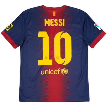 2012-13 Barcelona Home Shirt Messi #10 - 8/10 - (M)