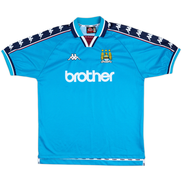 1997-99 Manchester City Home Shirt - 9/10 - (XL)