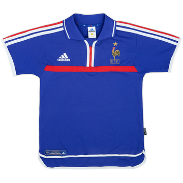 2000-02 France Home Shirt - 4/10 - (S)