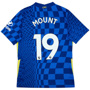 2021-22 Chelsea Home Shirt Mount #19 - 6/10 - (M)