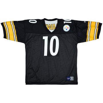 1997-98 Pittsburgh Steelers Steelers #10 Reebok Reversible Jersey - 8/10 - (3XL)