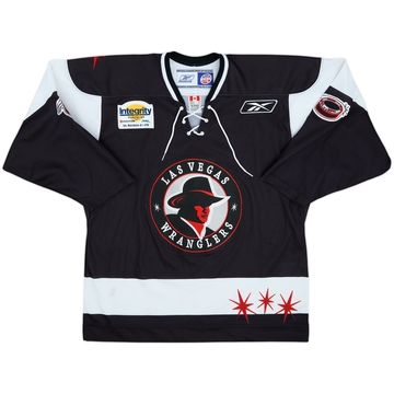 2010-11 Las Vegas Wranglers Reebok Home Jersey - 7/10 - (M)