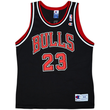 1995-98 Chicago Bulls Jordan #23 Champion Alternate Jersey - 5/10 - (L)