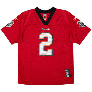 2005-06 Tampa Bay Buccaneers Simms #2 Reebok Replica Home Jersey - 8/10 - (XL.Boys)