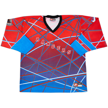 1990s New York Rangers Nike NHL Street Jersey - 9/10 - (XXL)