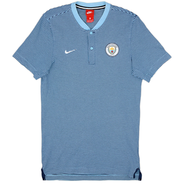 2017-18 Manchester City Nike Polo Shirt - 9/10 - (S)