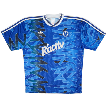 1992-93 Schalke 04 Home Shirt - 8/10 - (L)