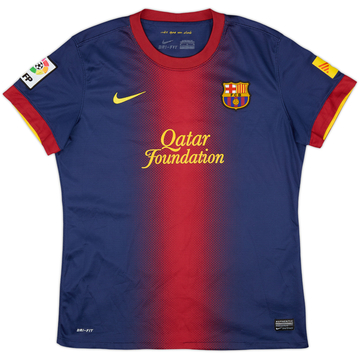 2012-13 Barcelona Home Shirt - 8/10 - (Women's M)
