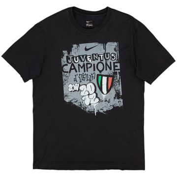 2011-12 Juventus Nike 'Campione' Graphic Tee - 7/10 - (S)