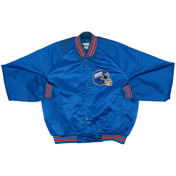 1990s New York Giants Chalk Line Satin Varsity Jacket - 5/10 - (L)
