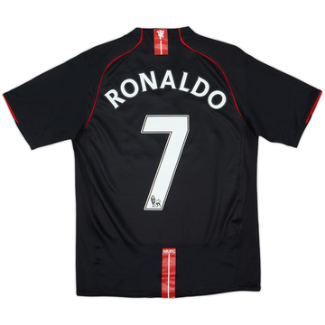 2007-08 Manchester United Away Shirt Ronaldo #7 - 6/10 - (XL.Boys)