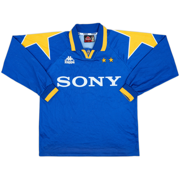 1995-96 Juventus Away L/S Shirt - 6/10 - (S)