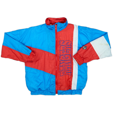 1990s New York Rangers Team Athletics Windbreaker Jacket - 7/10 - (M.Boys)