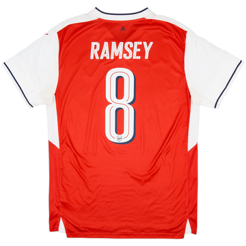 2016-17 Arsenal Home Shirt Ramsey #8 - 5/10 - (L)