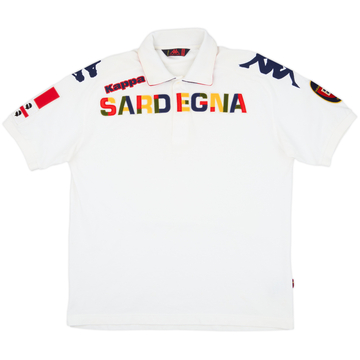 2011-12 Cagliari Kappa Polo Shirt - 6/10 - (XL)